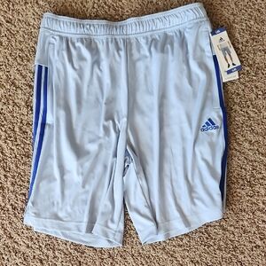 Adidas Men's Sky Blue Athletic Shorts